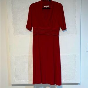 Evan Picone Red Dress    Size 14/Large